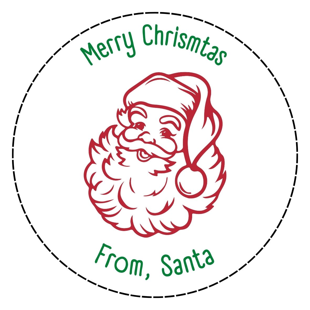 Santa Gift Tags